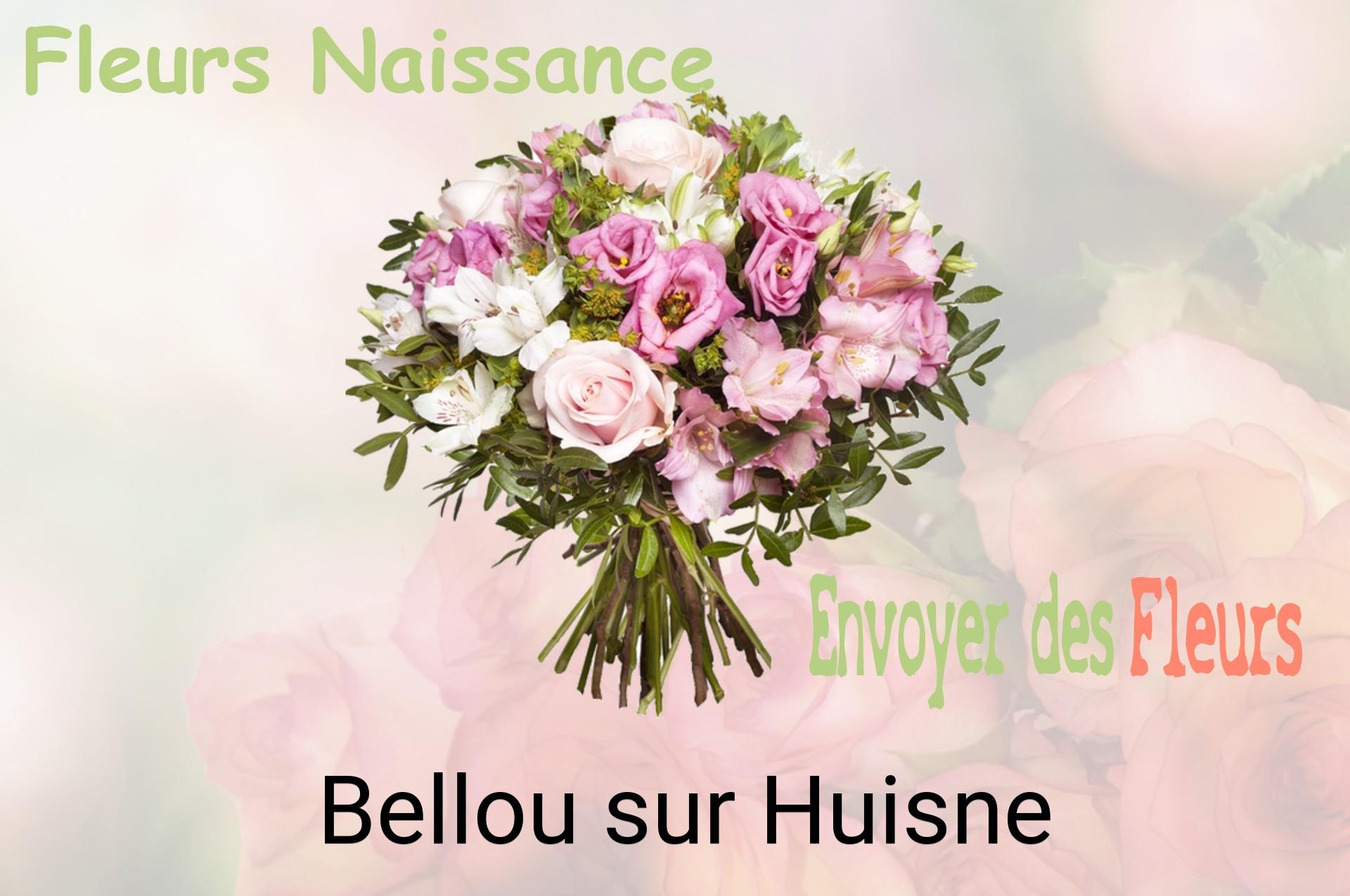 Bouquet de fleurs de naissance livré à Bellou-sur-Huisne