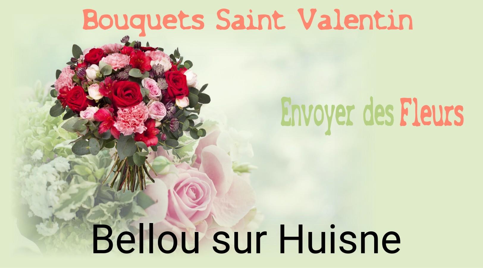 Roses de Saint-Valentin livrées à Bellou-sur-Huisne
